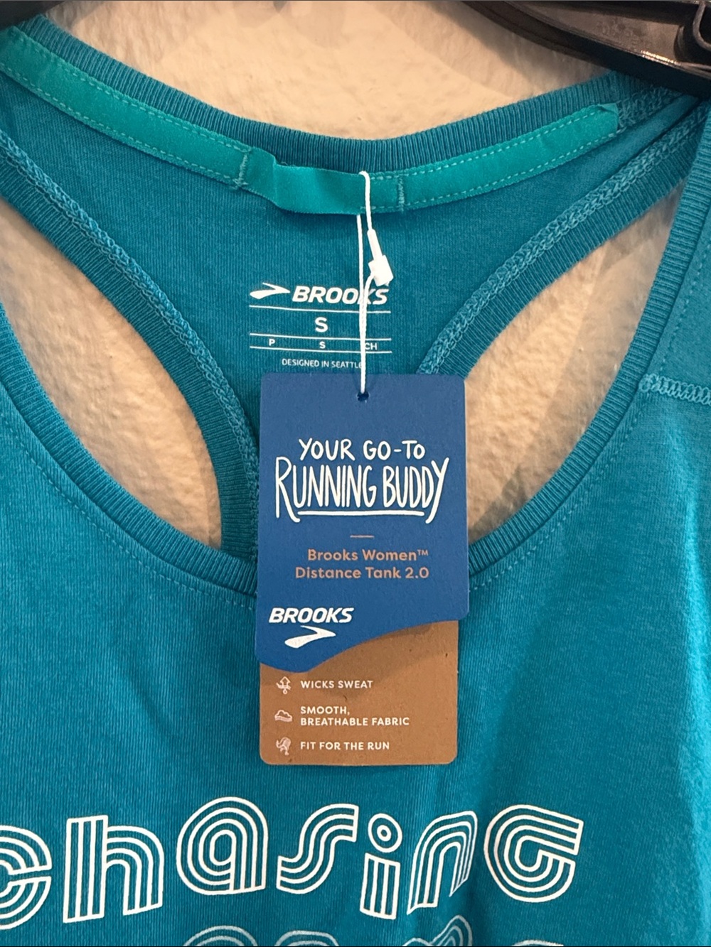 Brooks Graphic Racerback Tank - Picture 2 of 3